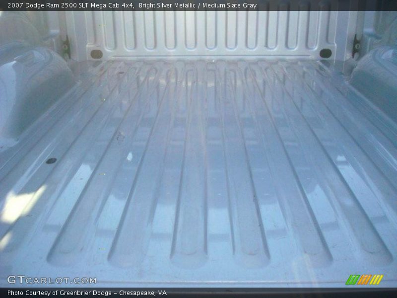 Bright Silver Metallic / Medium Slate Gray 2007 Dodge Ram 2500 SLT Mega Cab 4x4