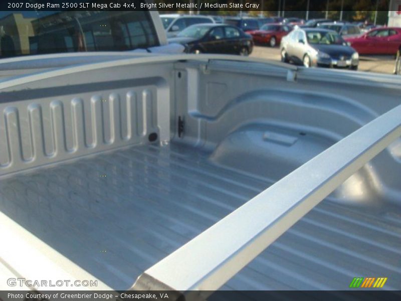 Bright Silver Metallic / Medium Slate Gray 2007 Dodge Ram 2500 SLT Mega Cab 4x4