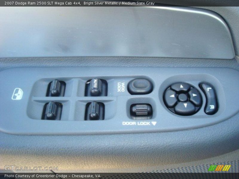 Bright Silver Metallic / Medium Slate Gray 2007 Dodge Ram 2500 SLT Mega Cab 4x4