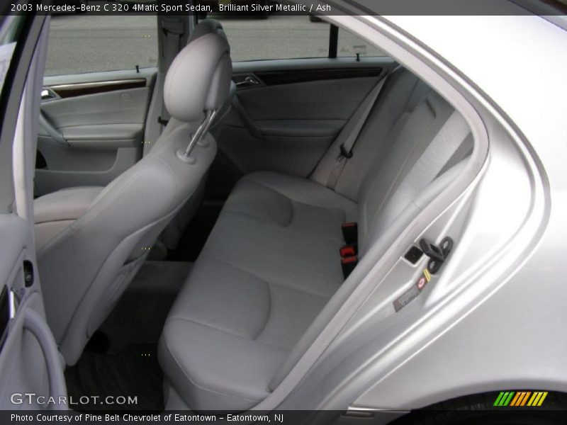 Brilliant Silver Metallic / Ash 2003 Mercedes-Benz C 320 4Matic Sport Sedan