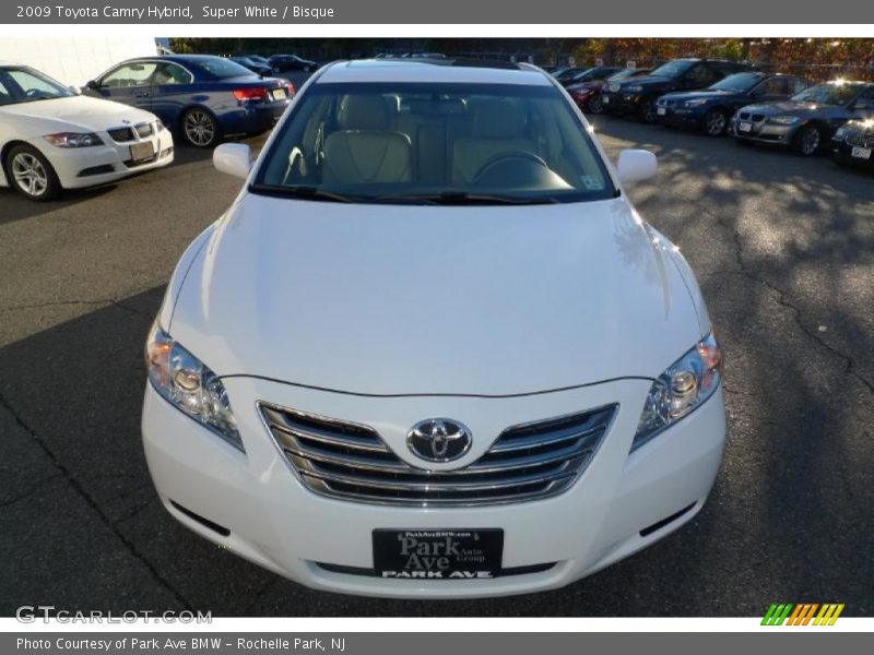 Super White / Bisque 2009 Toyota Camry Hybrid