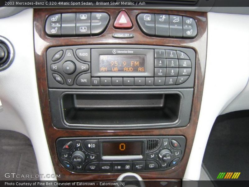 Brilliant Silver Metallic / Ash 2003 Mercedes-Benz C 320 4Matic Sport Sedan