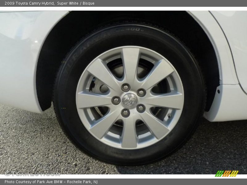 Super White / Bisque 2009 Toyota Camry Hybrid