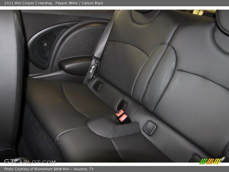 Pepper White / Carbon Black 2011 Mini Cooper S Hardtop