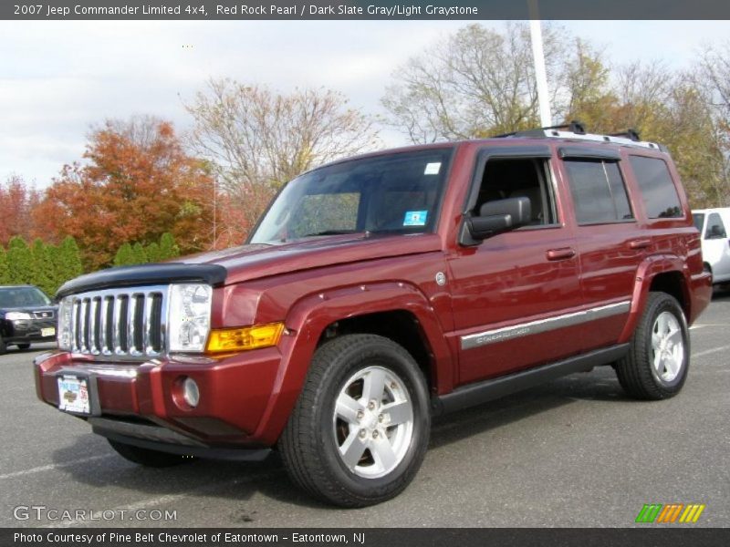  2007 Commander Limited 4x4 Red Rock Pearl