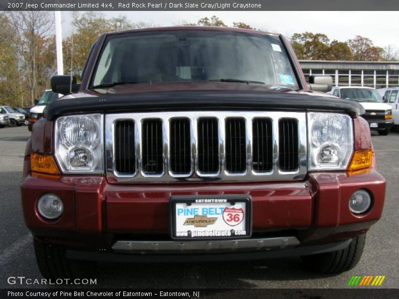 Red Rock Pearl / Dark Slate Gray/Light Graystone 2007 Jeep Commander Limited 4x4