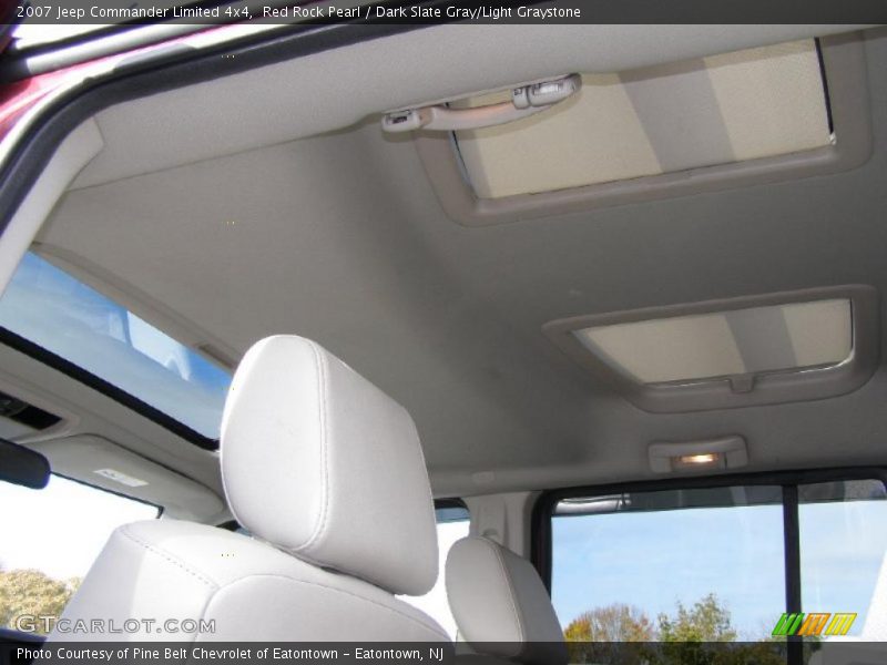 Sunroof of 2007 Commander Limited 4x4