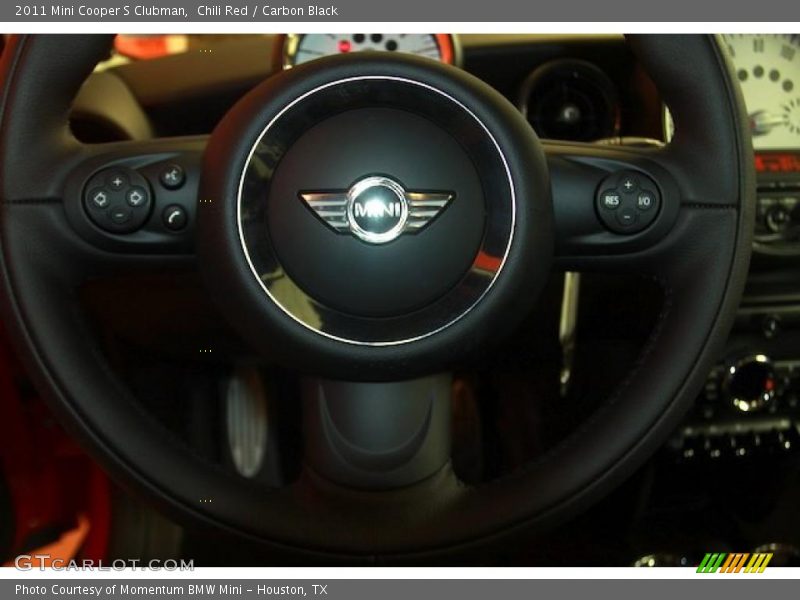 Chili Red / Carbon Black 2011 Mini Cooper S Clubman