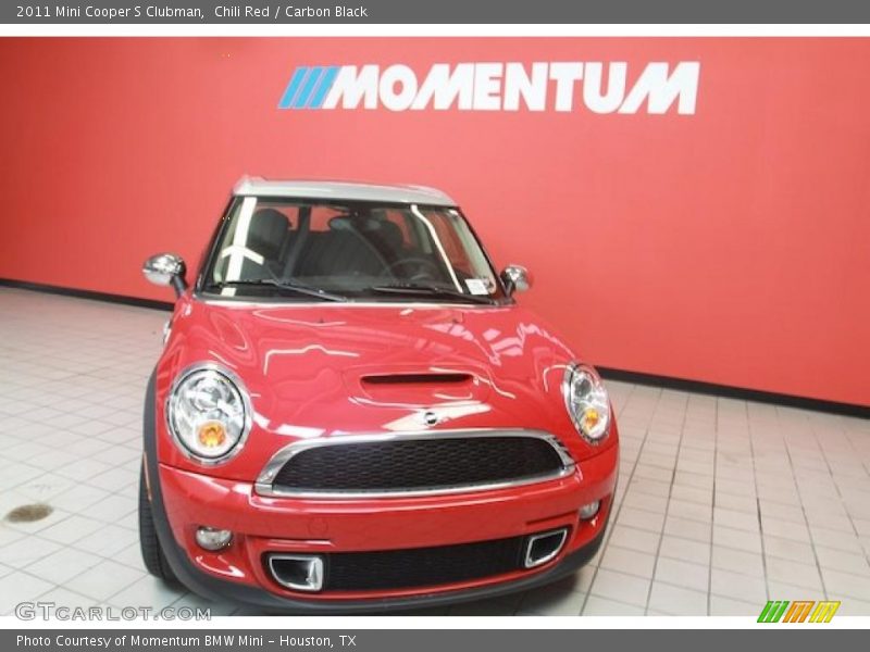 Chili Red / Carbon Black 2011 Mini Cooper S Clubman