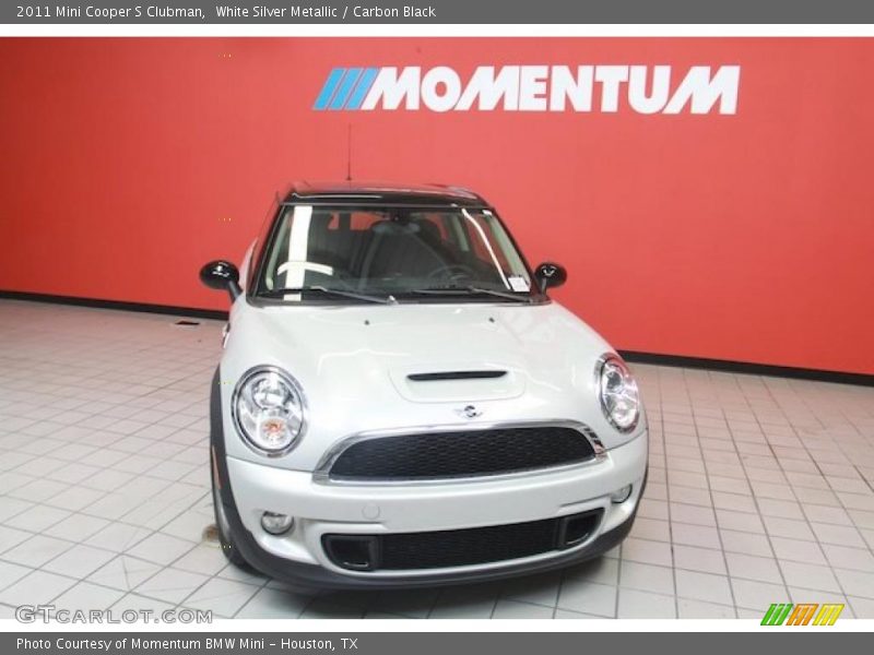 White Silver Metallic / Carbon Black 2011 Mini Cooper S Clubman