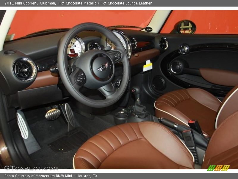  2011 Cooper S Clubman Hot Chocolate Lounge Leather Interior