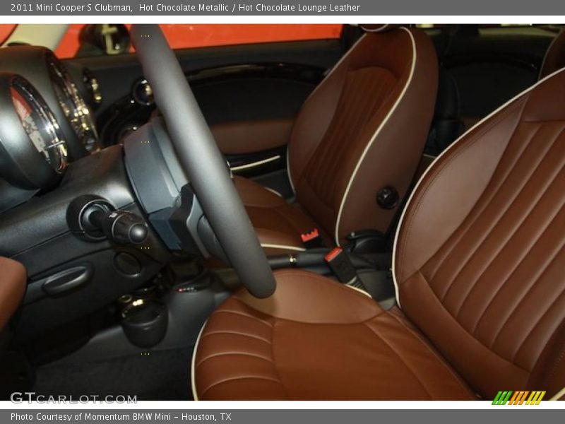  2011 Cooper S Clubman Hot Chocolate Lounge Leather Interior