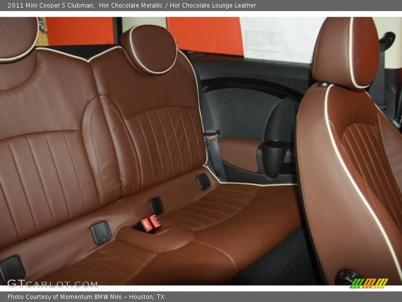  2011 Cooper S Clubman Hot Chocolate Lounge Leather Interior