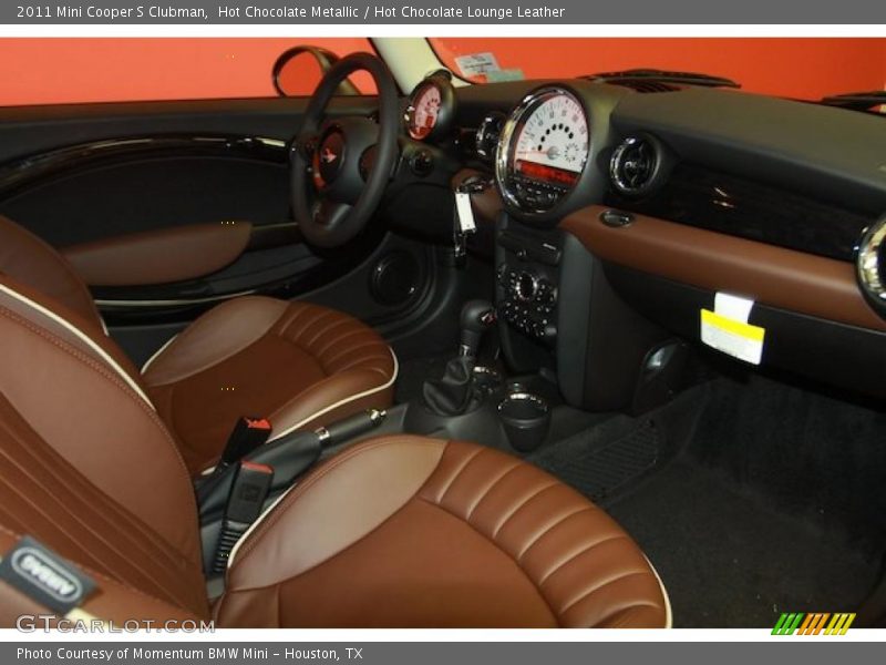  2011 Cooper S Clubman Hot Chocolate Lounge Leather Interior