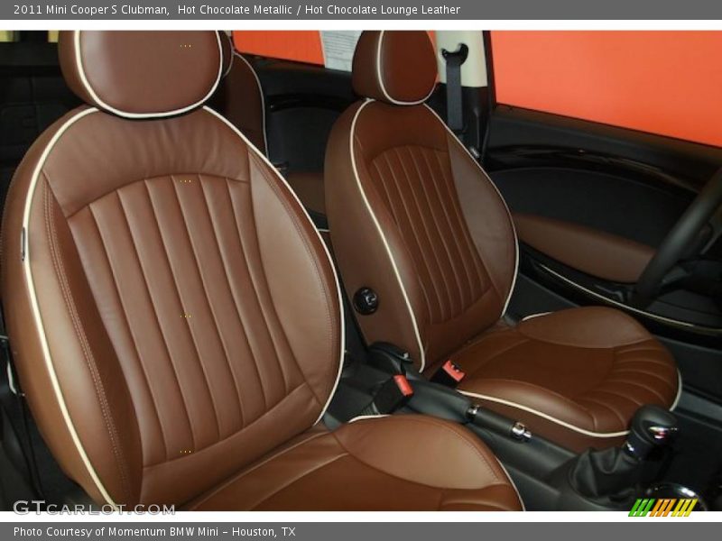 2011 Cooper S Clubman Hot Chocolate Lounge Leather Interior