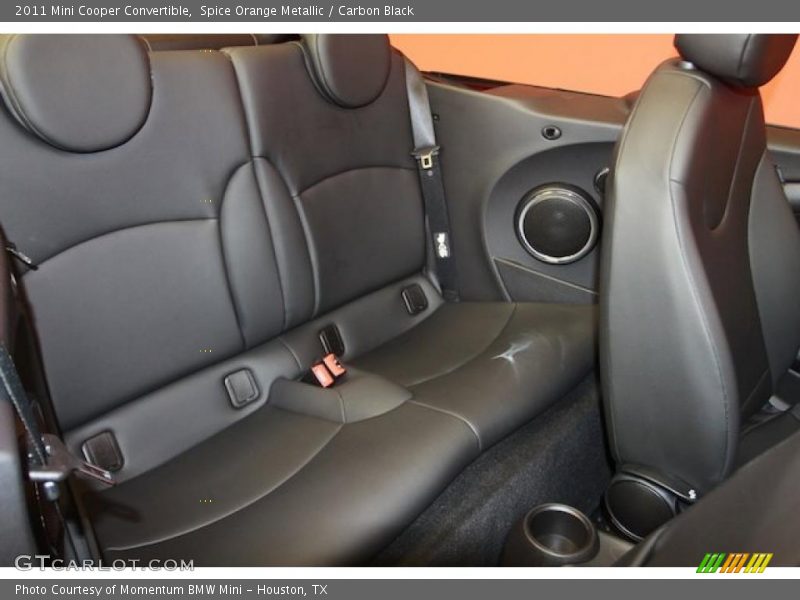  2011 Cooper Convertible Carbon Black Interior