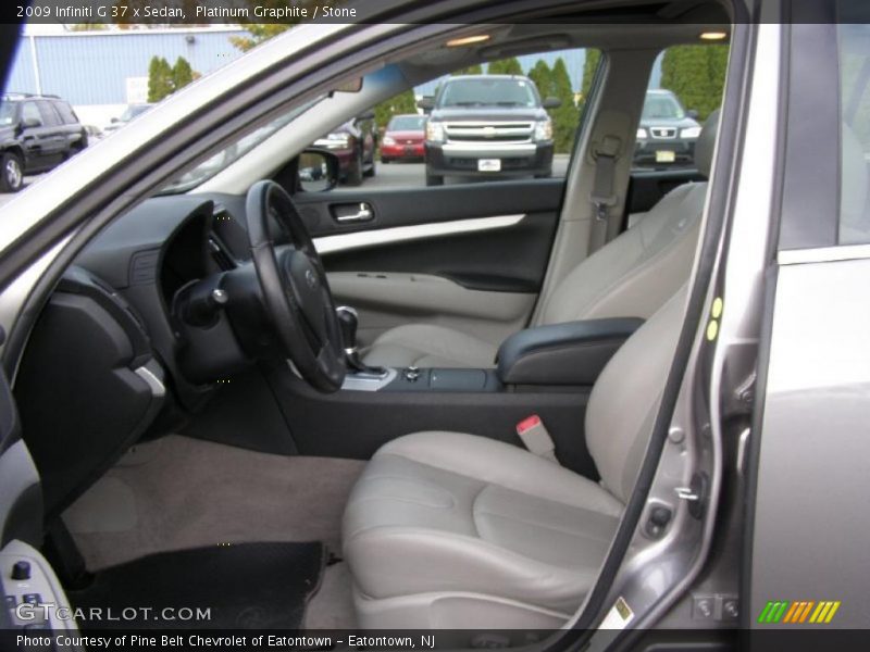 Platinum Graphite / Stone 2009 Infiniti G 37 x Sedan