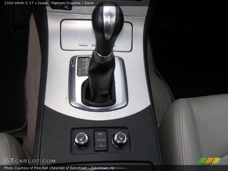 Platinum Graphite / Stone 2009 Infiniti G 37 x Sedan