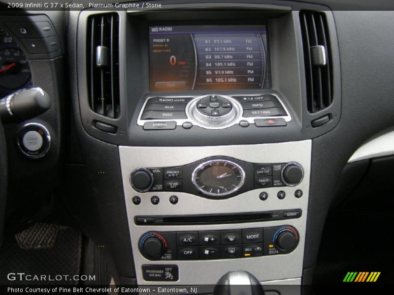 Platinum Graphite / Stone 2009 Infiniti G 37 x Sedan