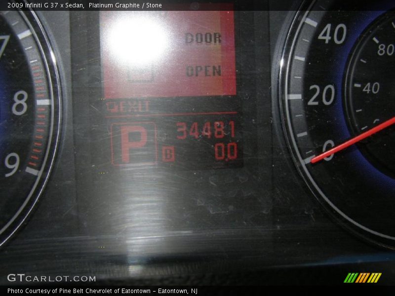 Platinum Graphite / Stone 2009 Infiniti G 37 x Sedan