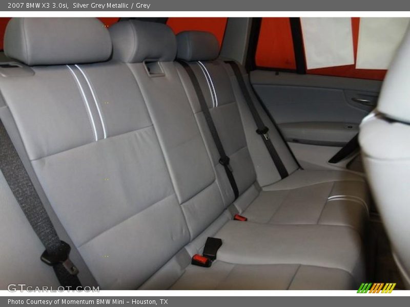 Silver Grey Metallic / Grey 2007 BMW X3 3.0si