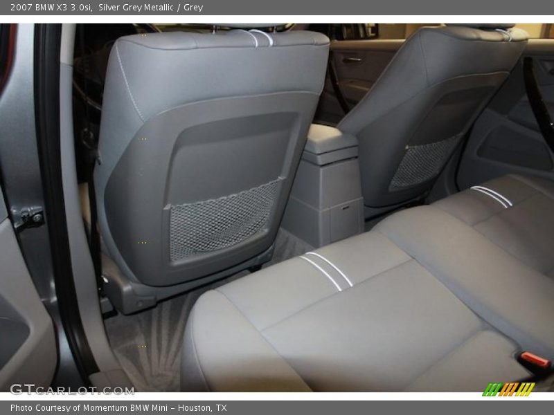 Silver Grey Metallic / Grey 2007 BMW X3 3.0si