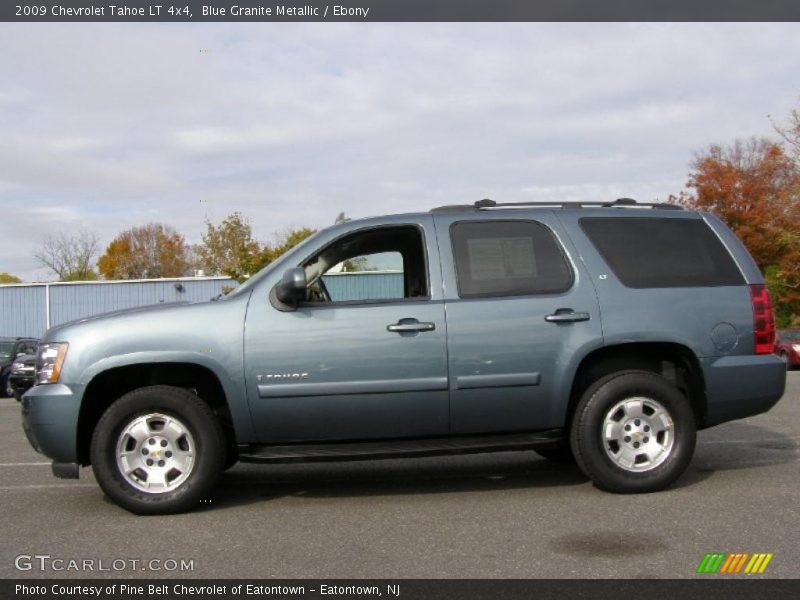 Blue Granite Metallic / Ebony 2009 Chevrolet Tahoe LT 4x4