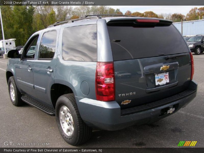 Blue Granite Metallic / Ebony 2009 Chevrolet Tahoe LT 4x4