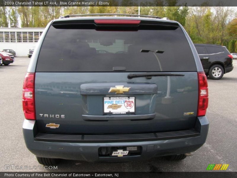 Blue Granite Metallic / Ebony 2009 Chevrolet Tahoe LT 4x4
