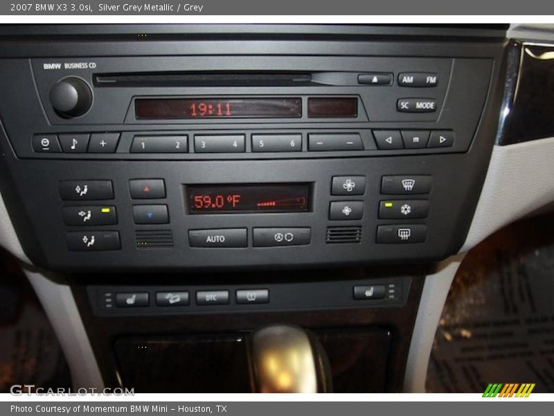 Silver Grey Metallic / Grey 2007 BMW X3 3.0si