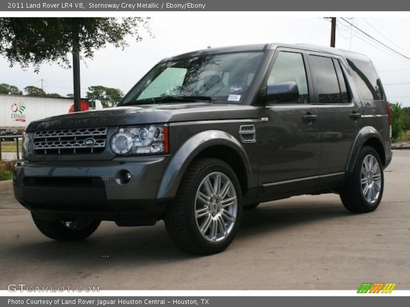 Stornoway Grey Metallic / Ebony/Ebony 2011 Land Rover LR4 V8