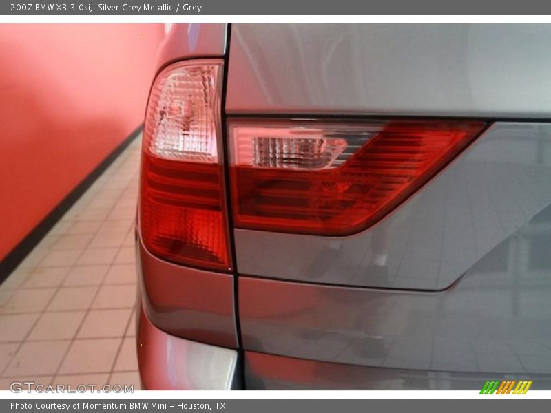 Silver Grey Metallic / Grey 2007 BMW X3 3.0si