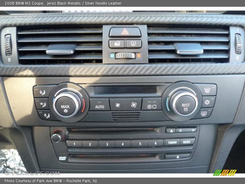 Jerez Black Metallic / Silver Novillo Leather 2008 BMW M3 Coupe