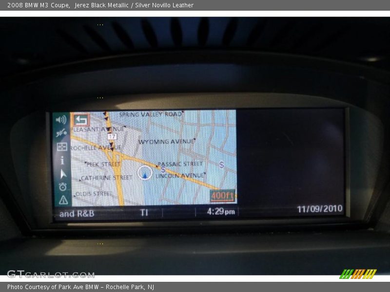 Navigation of 2008 M3 Coupe