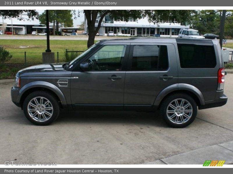 Stornoway Grey Metallic / Ebony/Ebony 2011 Land Rover LR4 V8