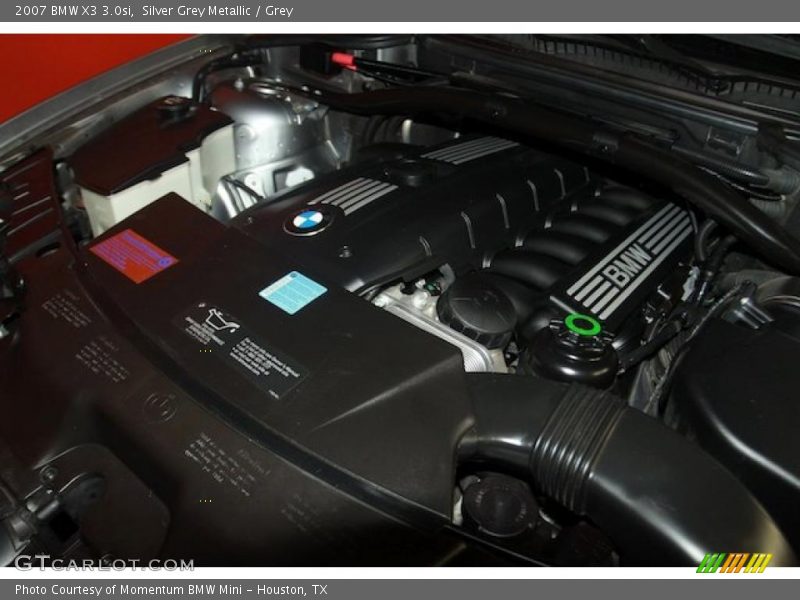 Silver Grey Metallic / Grey 2007 BMW X3 3.0si