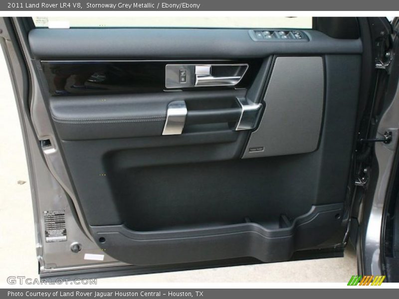 Stornoway Grey Metallic / Ebony/Ebony 2011 Land Rover LR4 V8