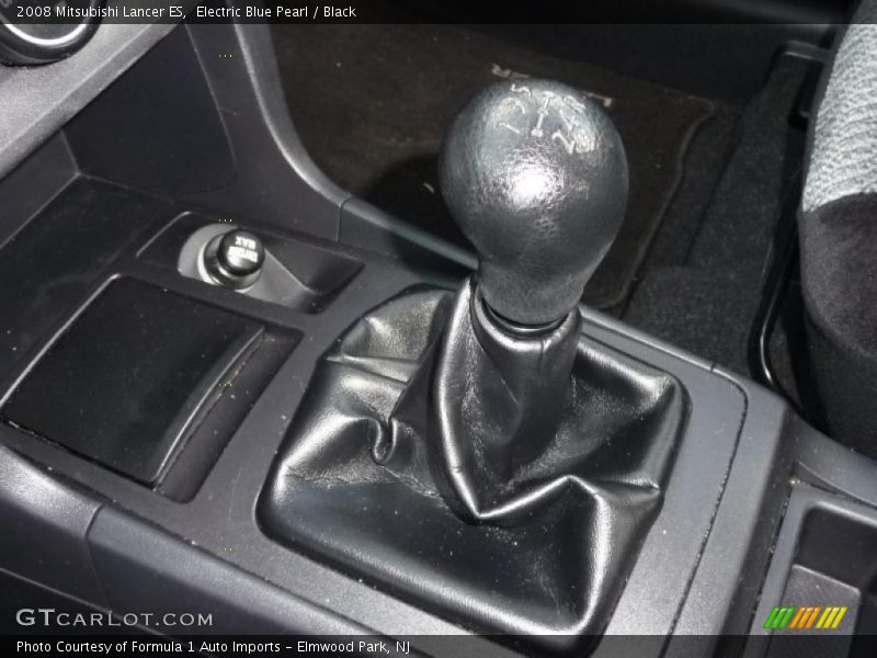 Electric Blue Pearl / Black 2008 Mitsubishi Lancer ES