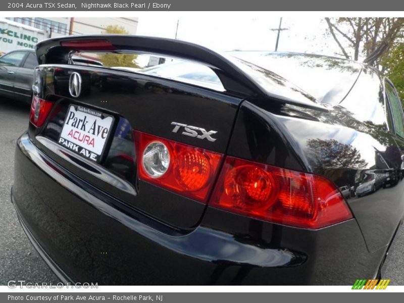 Nighthawk Black Pearl / Ebony 2004 Acura TSX Sedan