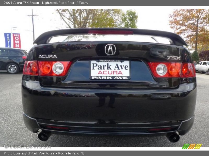 Nighthawk Black Pearl / Ebony 2004 Acura TSX Sedan