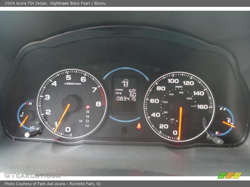  2004 TSX Sedan Sedan Gauges