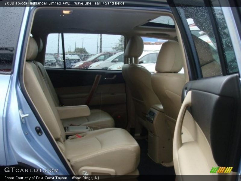 Wave Line Pearl / Sand Beige 2008 Toyota Highlander Limited 4WD