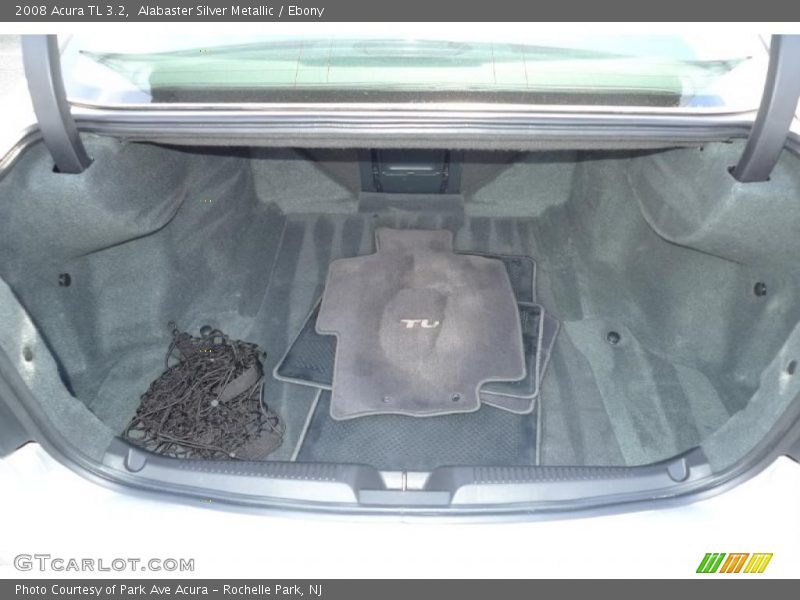 Alabaster Silver Metallic / Ebony 2008 Acura TL 3.2