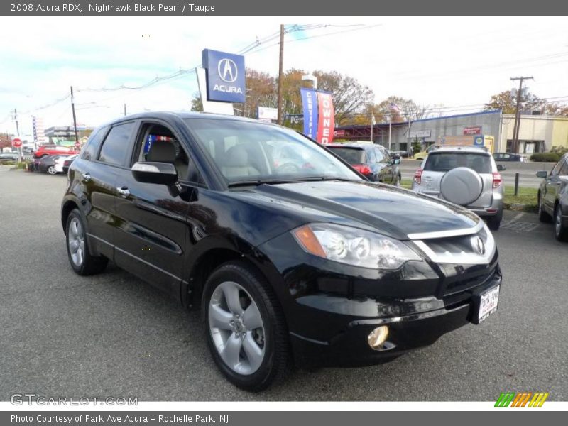 Nighthawk Black Pearl / Taupe 2008 Acura RDX