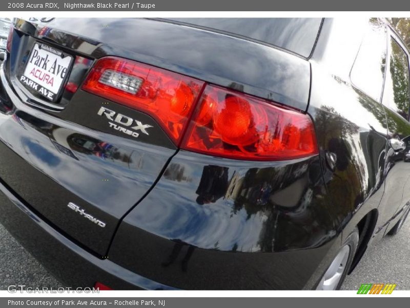Nighthawk Black Pearl / Taupe 2008 Acura RDX