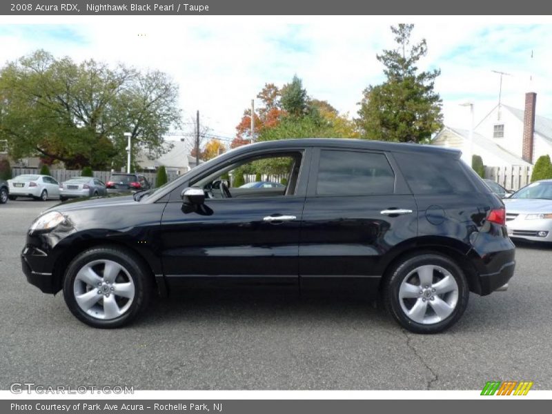 Nighthawk Black Pearl / Taupe 2008 Acura RDX