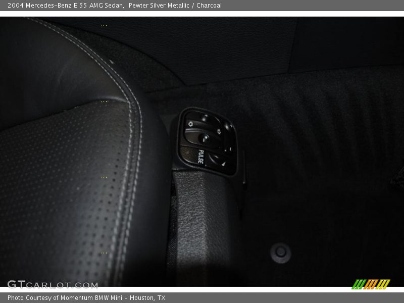 Pewter Silver Metallic / Charcoal 2004 Mercedes-Benz E 55 AMG Sedan