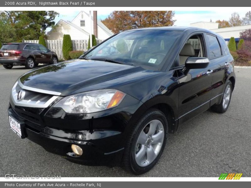Nighthawk Black Pearl / Taupe 2008 Acura RDX