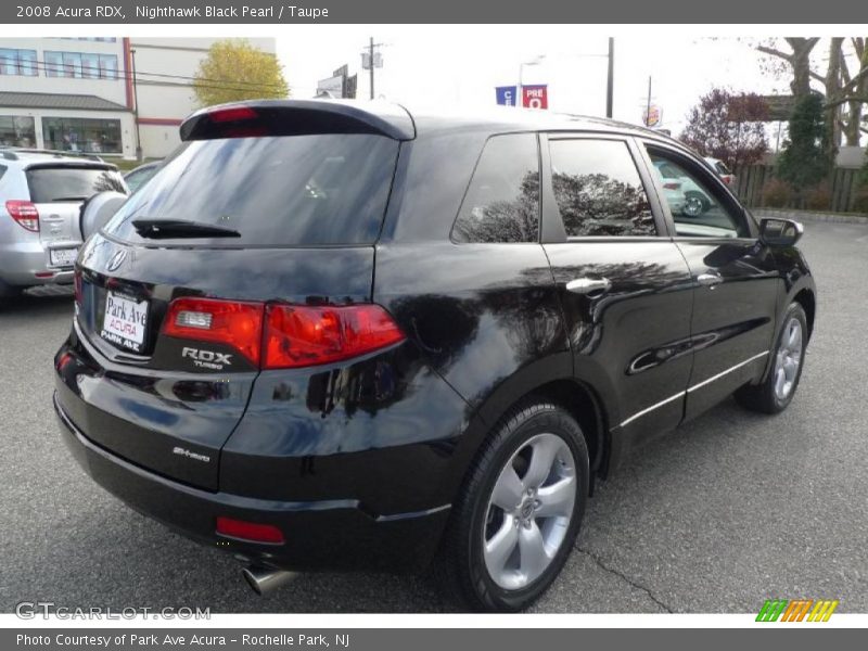 Nighthawk Black Pearl / Taupe 2008 Acura RDX