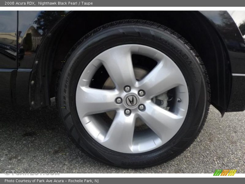 Nighthawk Black Pearl / Taupe 2008 Acura RDX